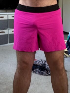 Men's All in Motion Active Shorts in Bright Pink XL